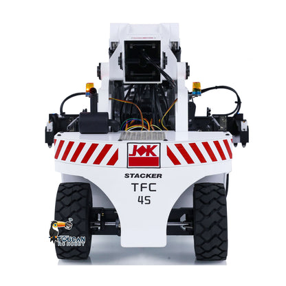TOUCAN RC HOBBY JXModel JX-KCK TFC45 1/14 RC Hydraulic Frontal Crane Reach Stacker Radio Control Container Handler Painted Assembled Model PNP Version