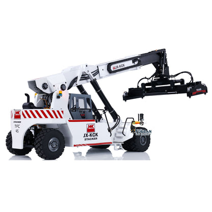 TOUCAN RC HOBBY JXModel JX-KCK TFC45 1/14 RC Hydraulic Frontal Crane Reach Stacker Radio Control Container Handler Painted Assembled Model PNP Version