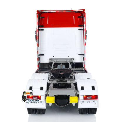 In Stock TOUCAN RC HOBBY ScaleClub 1/14 Finished RC Tractor Truck 770S 6x6 Metal Chassis Light Sound Smoke 3-speed Differential Lock Cabin Openable I6S Remote