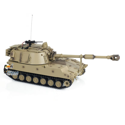 TOUCAN RC HOBBY Fast Free Shipping 1/16 Tongde RC Tank M109A2 Self-propelled Howitzer RTR Infrared BB Barrel Recoil Smoke Military Armored Model