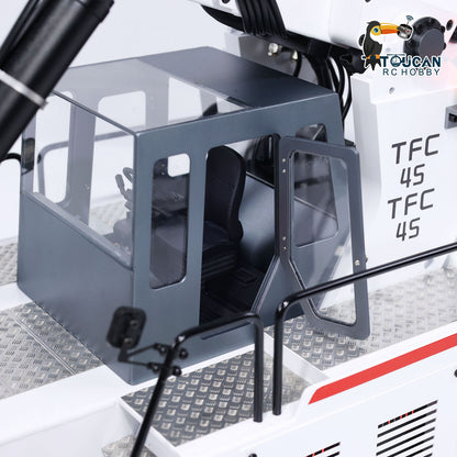 TOUCAN RC HOBBY JXModel JX-KCK TFC45 1/14 RC Hydraulic Frontal Crane Reach Stacker Radio Control Container Handler Painted Assembled Model PNP Version