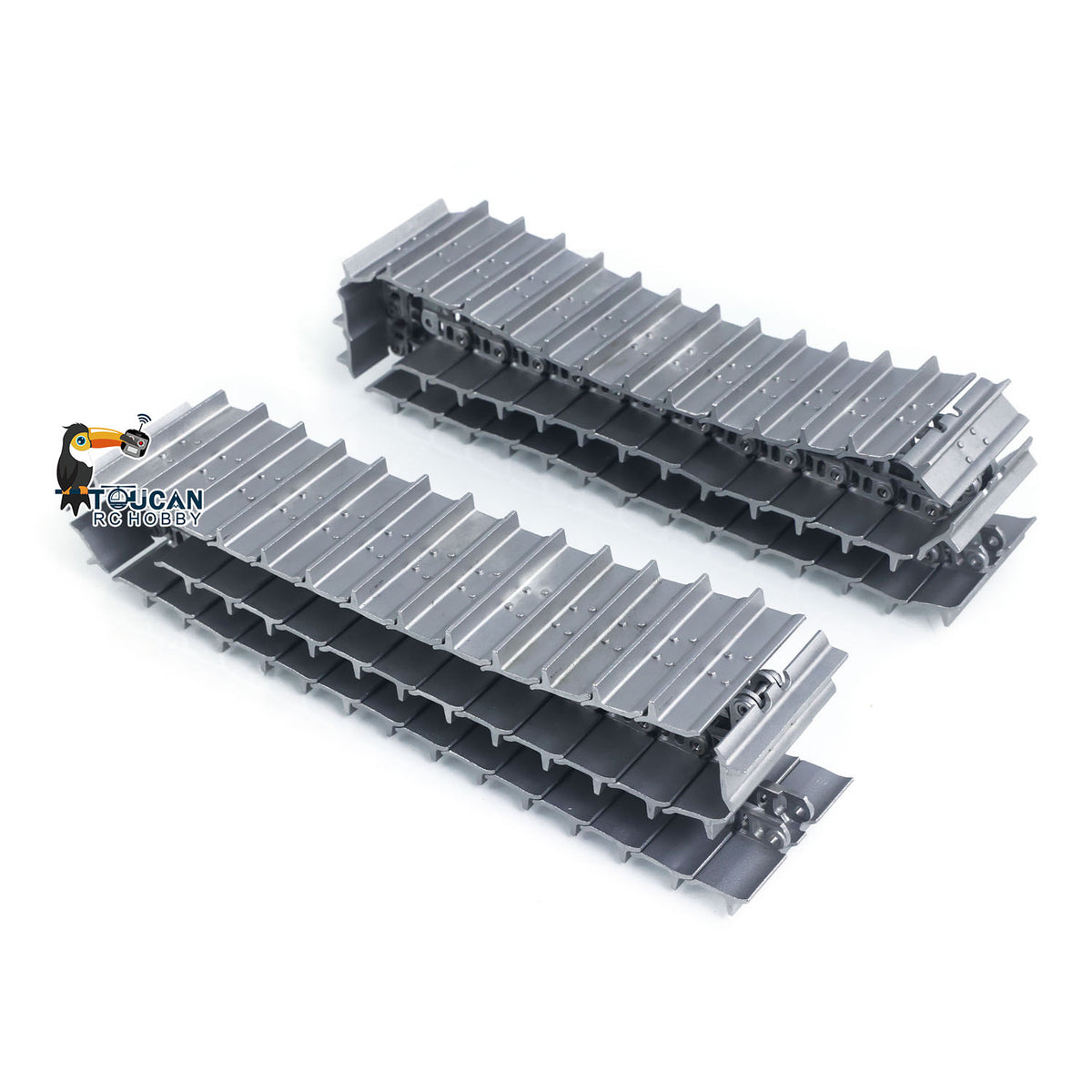 TOUCAN RC HOBBY JDModel Metal Dozer Blade Fuel Tank Tracks for 1/14 JDM-98 DXR2 RC Hydraulic Bulldozer DIY Model for Construction Vehicle Enthusiast