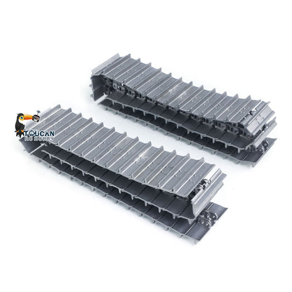 TOUCAN RC HOBBY JDModel Metal Dozer Blade Fuel Tank Tracks for 1/14 JDM-98 DXR2 RC Hydraulic Bulldozer DIY Model for Construction Vehicle Enthusiast