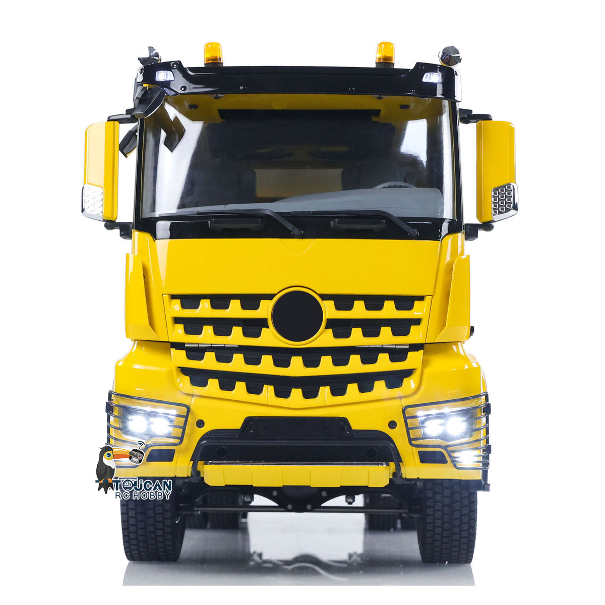 TOUCAN RC HOBBY MODO UK Stock RTR 1/14 RC Hydraulic Tipper 6X6 Metal Chassis 2Speed Model Car Remote Control Dumper Truck NO Lock Light Sound Radio Battery