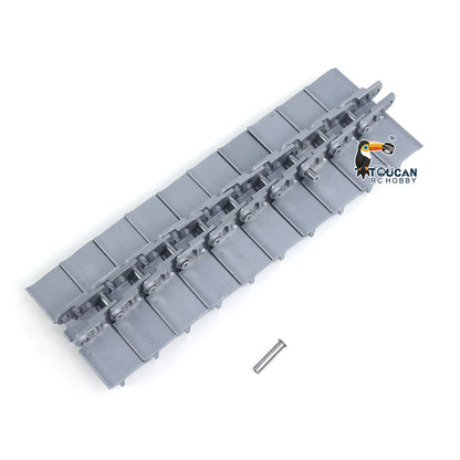 TOUCAN RC HOBBY JDModel Metal Dozer Blade Fuel Tank Tracks for 1/14 JDM-98 DXR2 RC Hydraulic Bulldozer DIY Model for Construction Vehicle Enthusiast