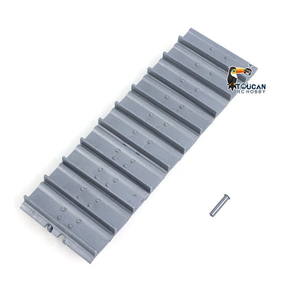 TOUCAN RC HOBBY JDModel Metal Dozer Blade Fuel Tank Tracks for 1/14 JDM-98 DXR2 RC Hydraulic Bulldozer DIY Model for Construction Vehicle Enthusiast
