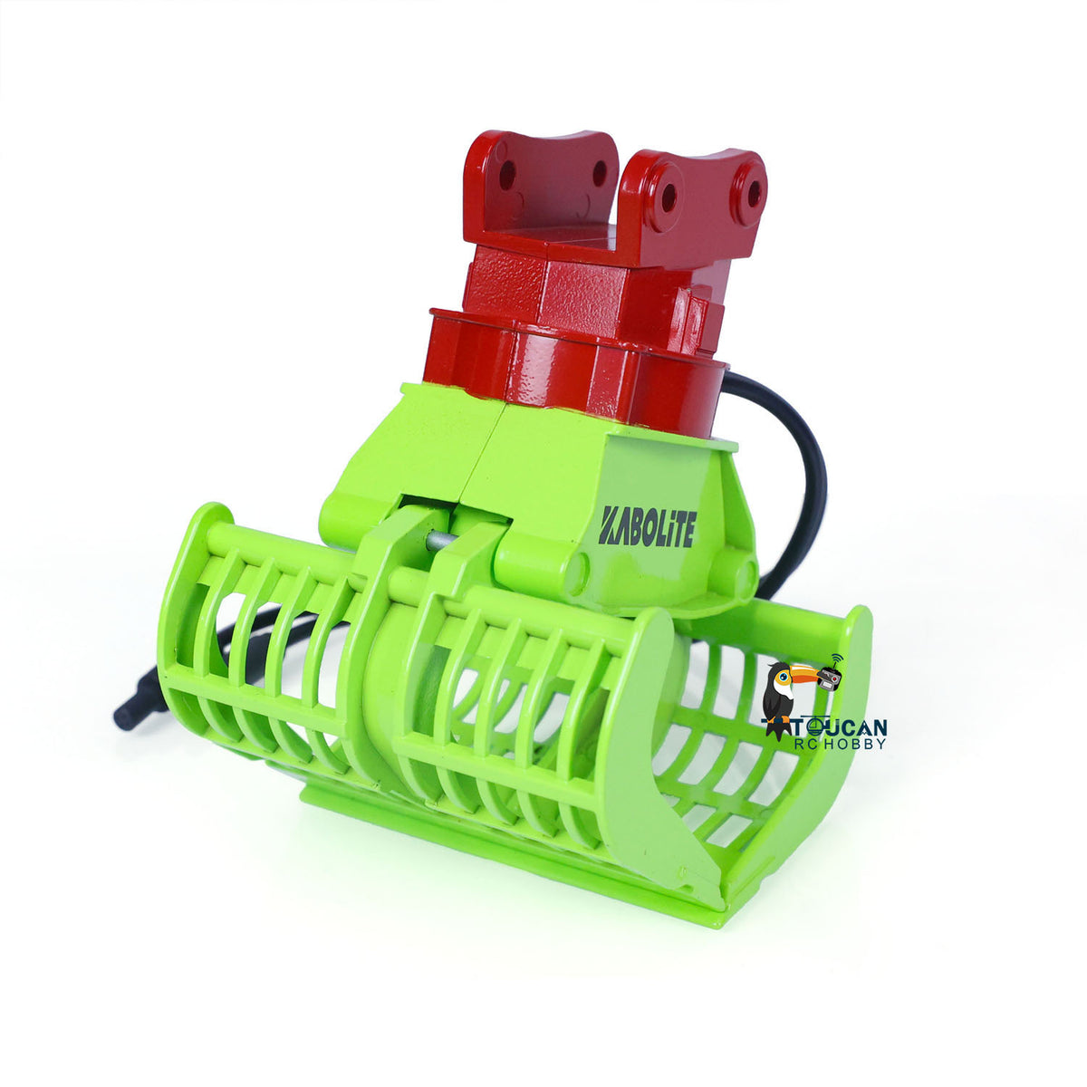 TOUCAN RC HOBBY Kabolite Metal Rippers Electric Claw Hammer Quick Release for 1/18 K961-100S Hydraulic RC Excavator Remote Control Digger DIY
