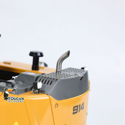 TOUCAN RC HOBBY US Stock CUT RC Hobby 1/14 RC Hydraulic Track Excavator LR914 - 5CH Valve Metal RTR