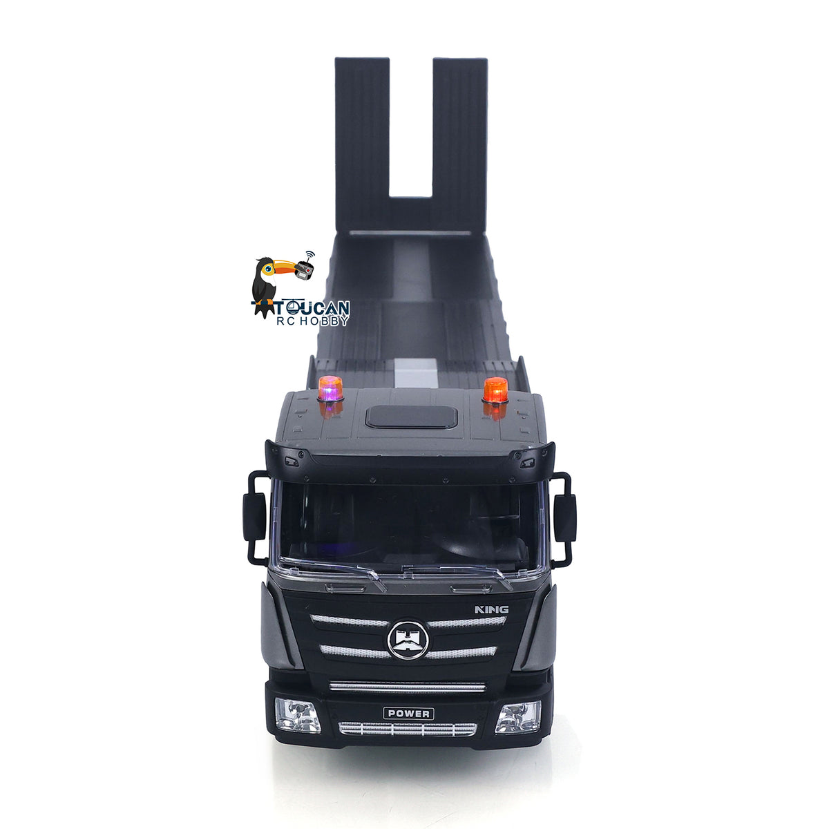 TOUCAN RC HOBBY Huina 1318 1/18 RC Tractor Truck 9CH Remote Control Cars with Flatbed Trailer