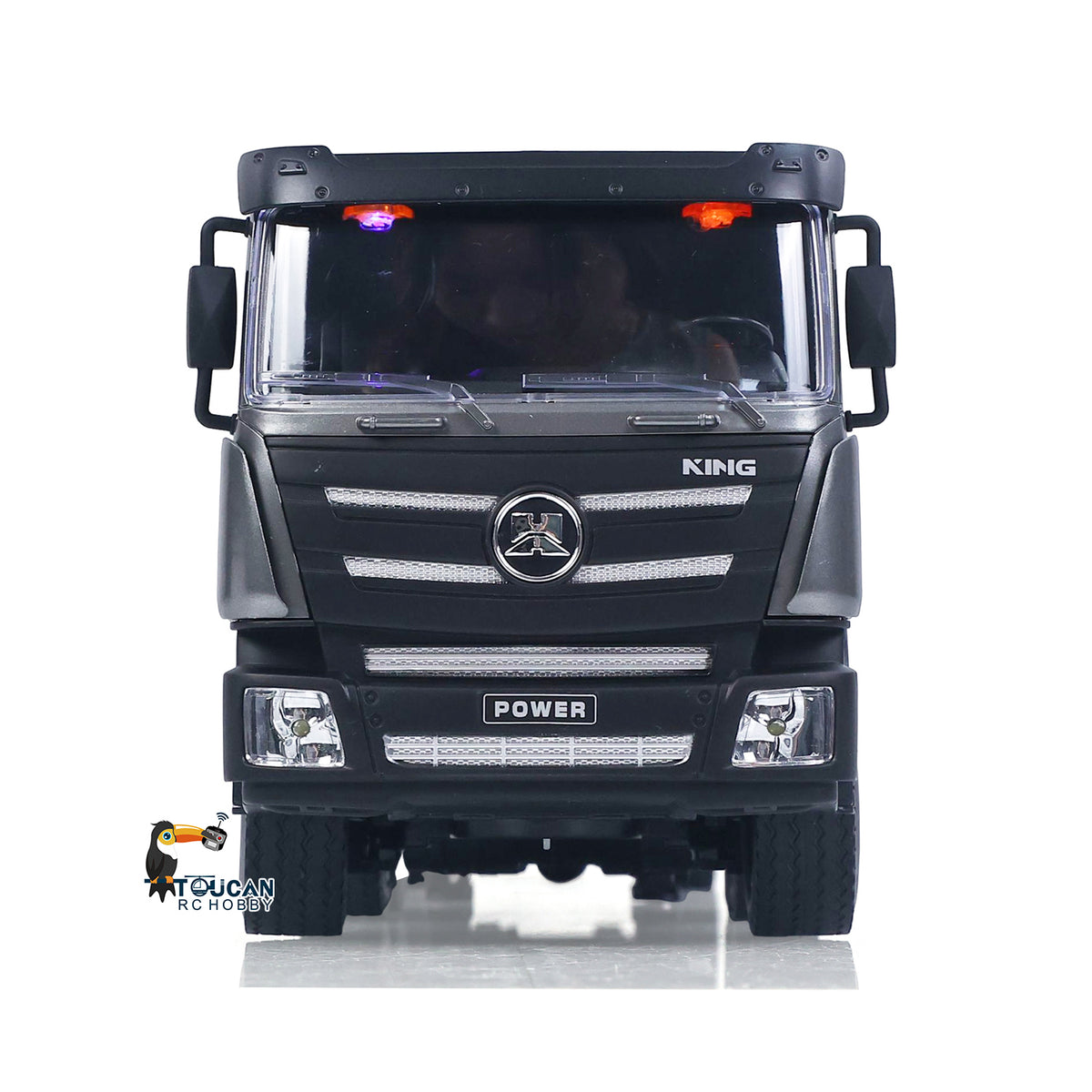 TOUCAN RC HOBBY Huina 1318 1/18 RC Tractor Truck 9CH Remote Control Cars with Flatbed Trailer