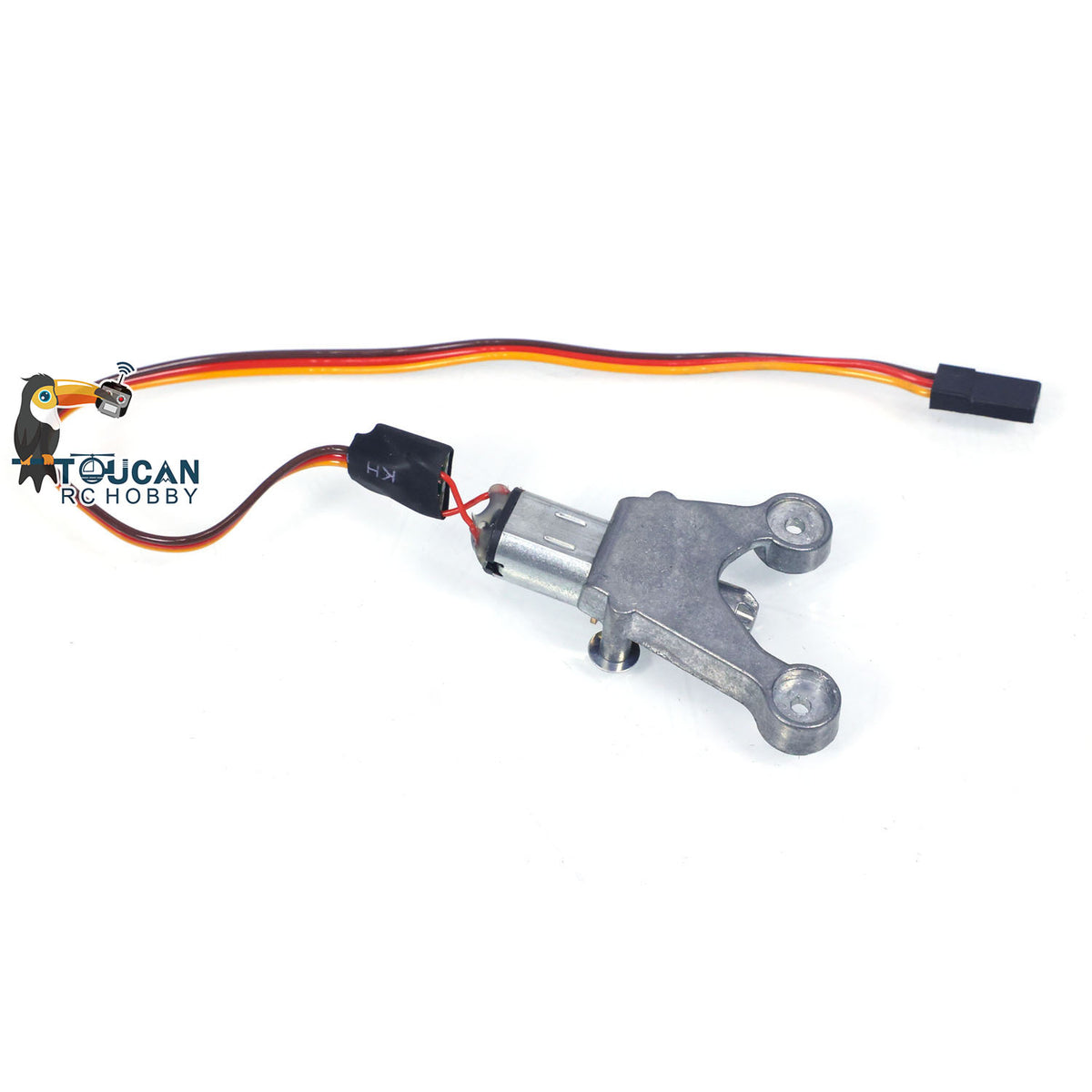 TOUCAN RC HOBBY Heng Long Metal Panoramic Sight Motor ESC Upgraded Parts Gear Pinion Ring 360 Rotation for 1/16 RC Tank Military Model Abrams 3918