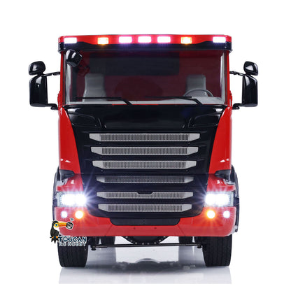 TOUCAN RC HOBBY LXY 1/14 4*4 RC Hydraulic Dumper Car Remote Control Dump Truck Metal Tipper Electric Model 3-speed Transmission