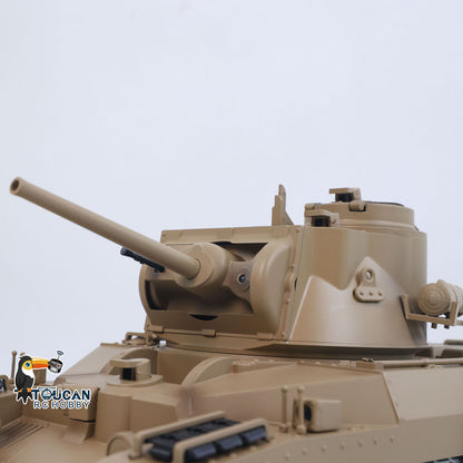 Fast Free Shipping for EU Tongde 1/16 RC Tank Matilda III IV IR Turret Rotary 320 Degree Electric Military Vehicle Metal Gearbox Road Wheel