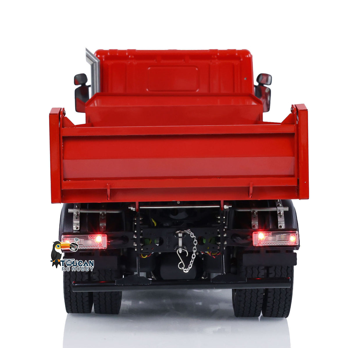 TOUCAN RC HOBBY LXY 1/14 4*4 RC Hydraulic Dumper Car Remote Control Dump Truck Metal Tipper Electric Model 3-speed Transmission