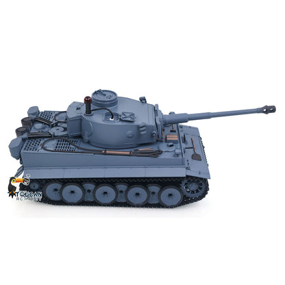 TOUCAN RC HOBBY Heng Long 1/16 TK7.0 Plastic German Tiger I RTR RC Tank 3818 with Steel Gearbox Metal Barrel Recoil 360 Degrees Turret BB Unit Infrared Combat