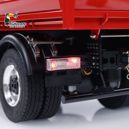 TOUCAN RC HOBBY LXY 1/14 4*4 RC Hydraulic Dumper Car Remote Control Dump Truck Metal Tipper Electric Model 3-speed Transmission