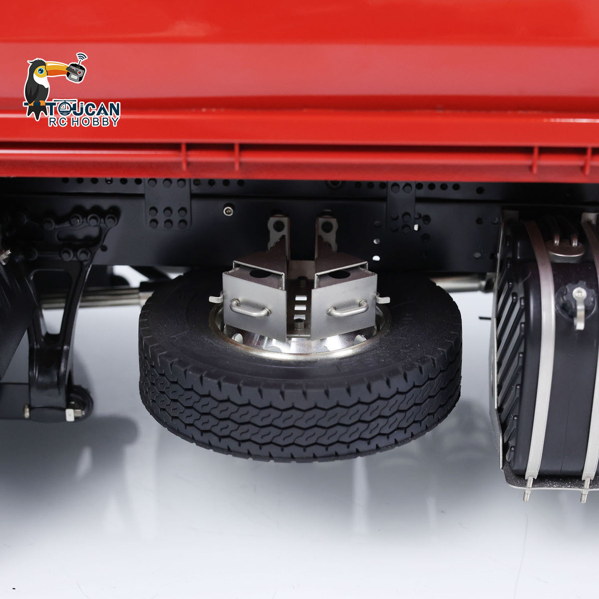 TOUCAN RC HOBBY LXY 1/14 4*4 RC Hydraulic Dumper Car Remote Control Dump Truck Metal Tipper Electric Model 3-speed Transmission