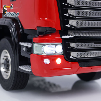 TOUCAN RC HOBBY LXY 1/14 4*4 RC Hydraulic Dumper Car Remote Control Dump Truck Metal Tipper Electric Model 3-speed Transmission