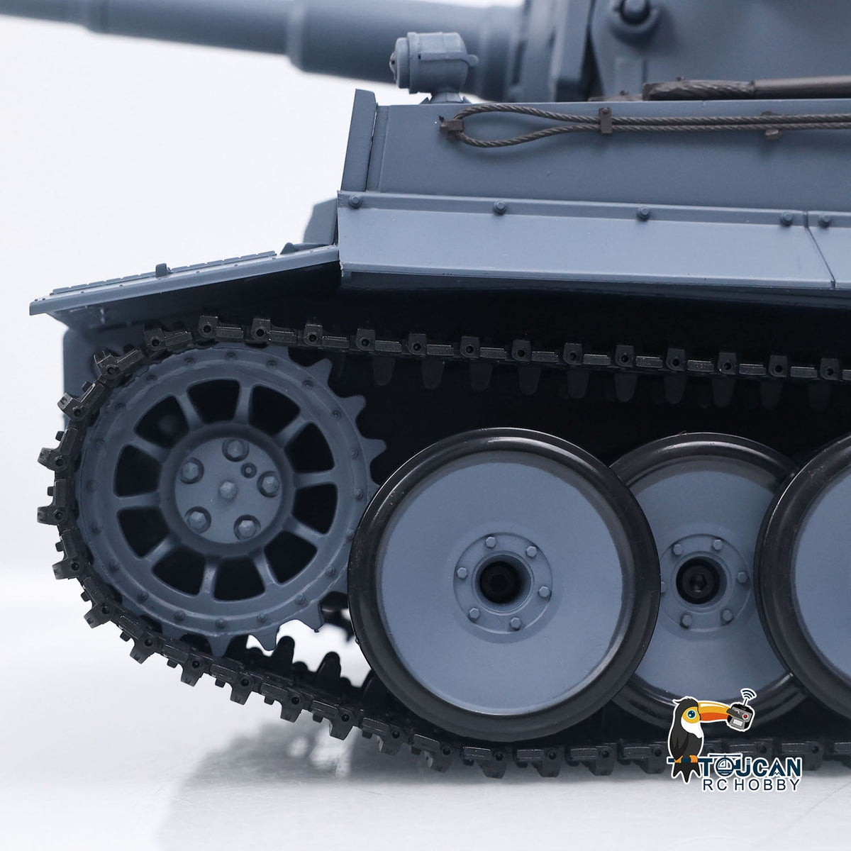 TOUCAN RC HOBBY Heng Long 1/16 TK7.0 Plastic German Tiger I RTR RC Tank 3818 Infrared Combat BB Sounds Lights Smoke Model Metal Barrel Recoil