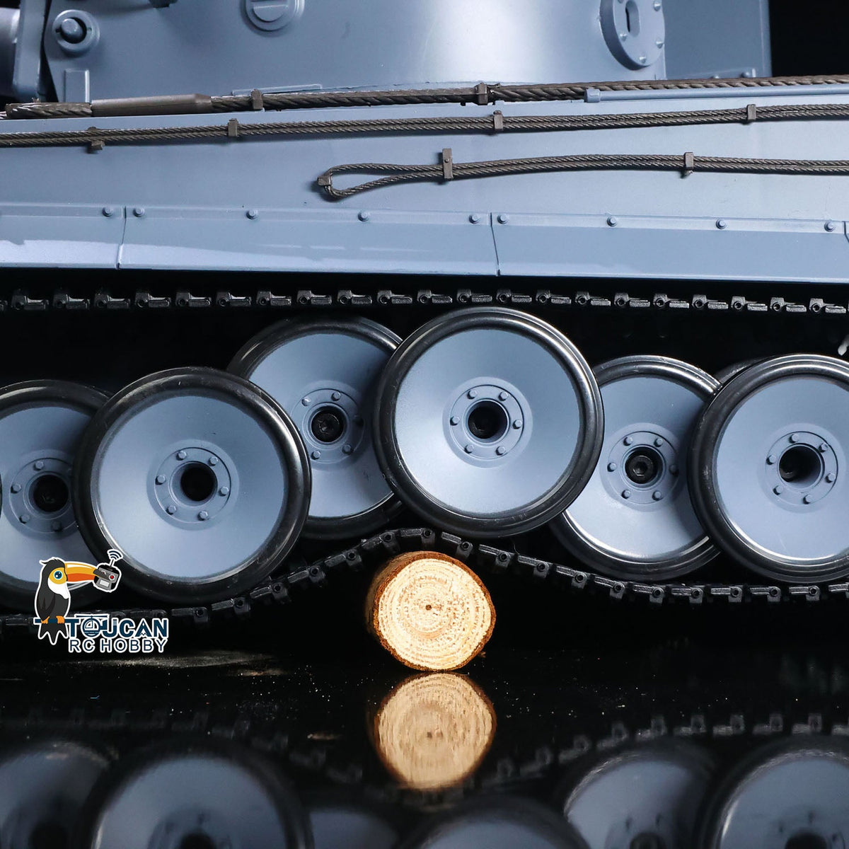TOUCAN RC HOBBY Heng Long 1/16 TK7.0 Plastic German Tiger I Panther RTR RC Tank 3818/3819 360 Degrees Turret Infrared Combat BB Sounds Lights Smoke Model