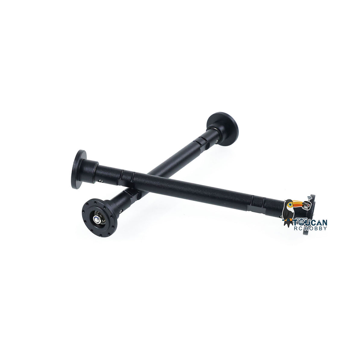 TOUCAN RC HOBBY Degree 2Axles Metal Hydraulic Dump Trailer For LESU 1/14 RC Tractor Truck Dumper Emulated Car Model DIY Unassembled Unpainted