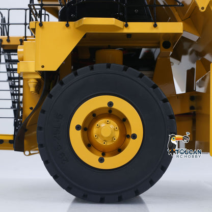 TOUCAN RC HOBBY 793D 1/20 Metal RC Hydraulic Mining Truck FS-i6X Radio Controller Spring Suspension Differential Rear Axle Light Warning Sound for Construction Model Collectors
