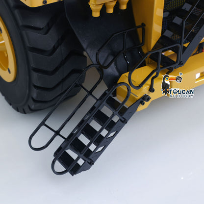 TOUCAN RC HOBBY 793D 1/20 Metal RC Hydraulic Mining Truck FS-i6X Radio Controller Spring Suspension Differential Rear Axle Light Warning Sound for Construction Model Collectors