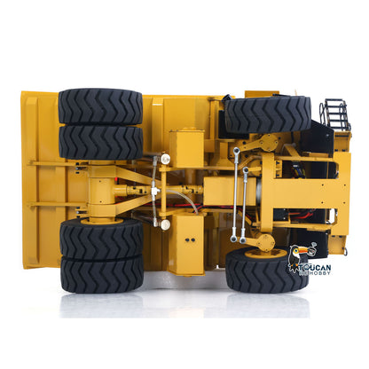 TOUCAN RC HOBBY 793D 1/20 Metal RC Hydraulic Mining Truck FS-i6X Radio Controller Spring Suspension Differential Rear Axle Light Warning Sound for Construction Model Collectors