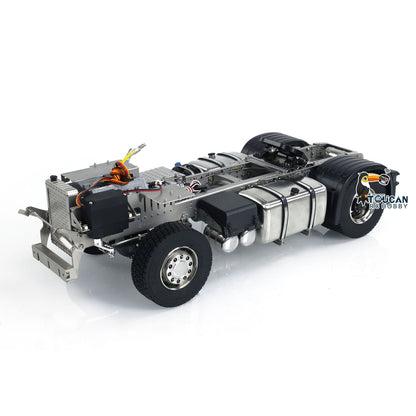 TOUCAN RC HOBBY ScaleClub 4x4 1/14 Scale Metal Chassis DIY Parts for RC Tractor Truck R620 R730 Remote Controlled DIY Car Model 3-Speed Transmission
