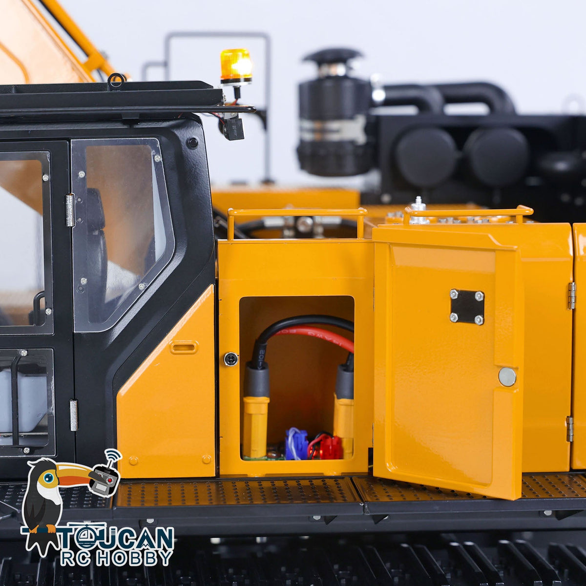 TOUCAN RC HOBBY Kabolite K980 1/14 Hydraulischer RC-Bagger SY980H Riesen-Bagger PL18 Lite Funksteuerung Baustellenfahrzeug DIY Simulationsauto