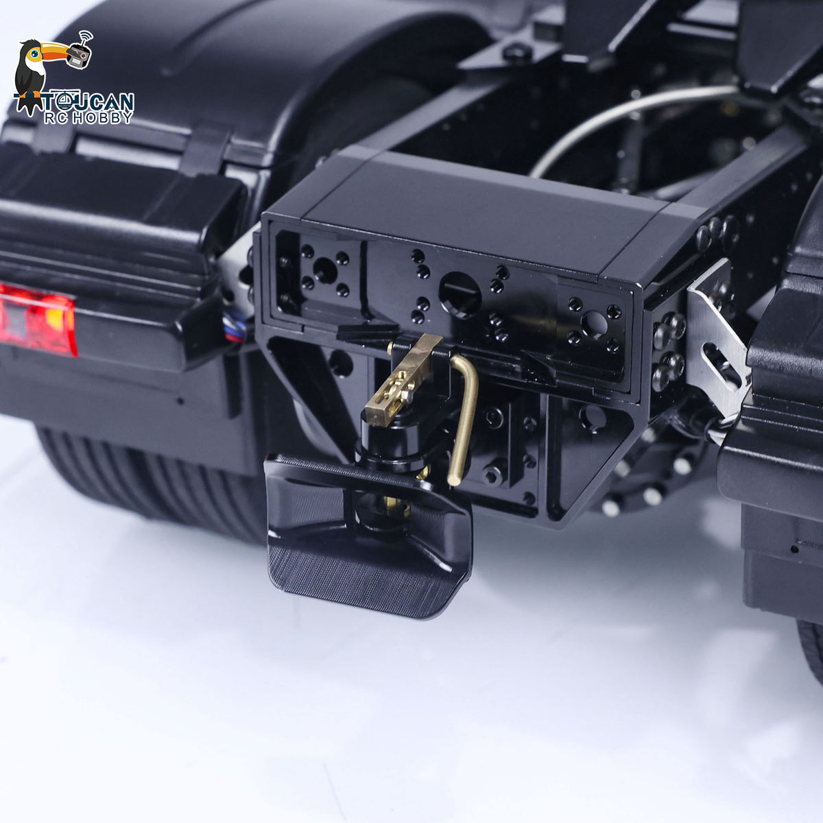 TOUCAN RC HOBBY LESU 1:14 RC Tractor Truck Metal Chassis Remote Control Car Painted Assembled