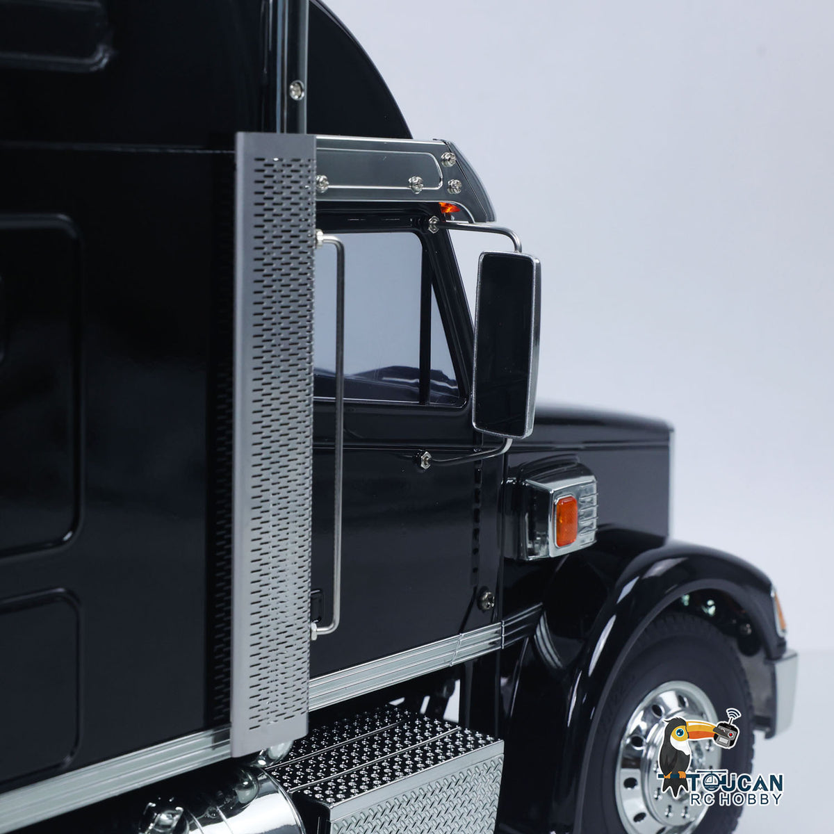 TOUCAN RC HOBBY Customized DIY Knight Hauler 56314 6*4 1/14 RC Tractor Truck Remote Control Lorry Car Model Light Sound I6S Radio Battery