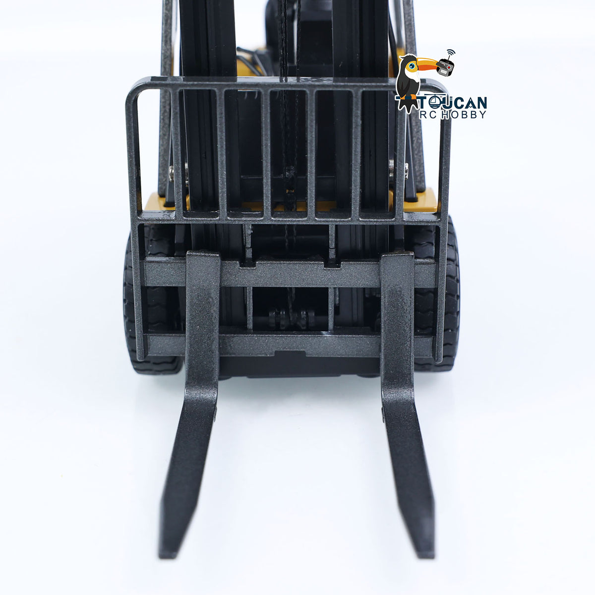 TOUCAN RC HOBBY US Stock HUINA 1/50 Electric Remote Control Forklift 9925 Mini Warehouse RC Model Desktop Level Light Sound