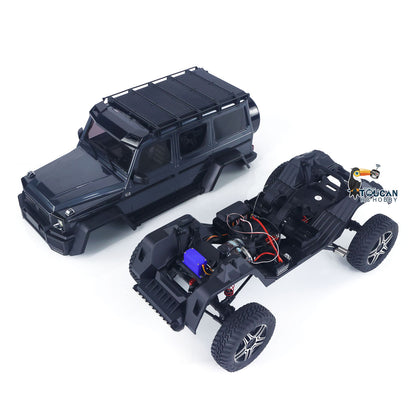 TOUCAN RC HOBBY 1/8 TRACTION HOBBY Remote Control Off Road Car KM5 RC Crawler Portal Axle Differential Lock AWD 2Speed Gearbox 775 Brushed Motor