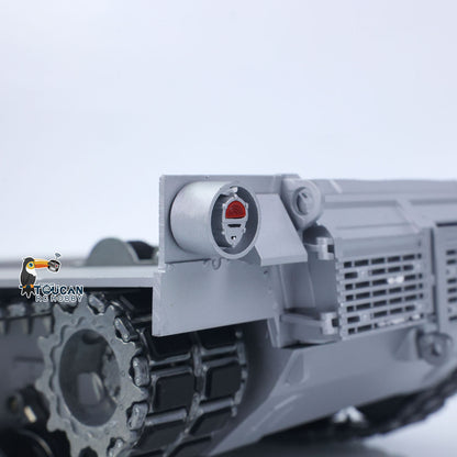 TOUCAN RC HOBBY Metal Chassis with Driving Gearbox Road Wheels Speaker Switch for Heng Long 1/16 RC Battle Tank USA Abrams M1A2 3918 Model