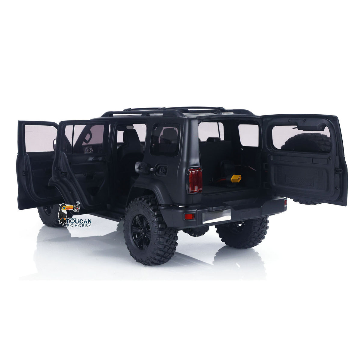 TOUCAN RC HOBBY Traction Hobby 1/8 Tank300 RC Off-Road Vehicle Hard Shell 4WD 2WD Electric Remote Control Climbing Car Crawler Axle Lock 2Speed