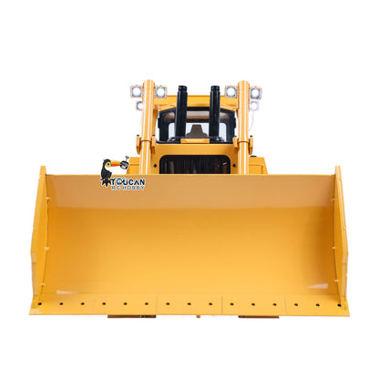 TOUCAN RC HOBBY JDModel DXR2 1/14 Metal RC Hydraulic Bulldozer Remote Controlled Earth Moving Machine Model JDM-201 New Sound System Light ST8 Remote Controller Motor