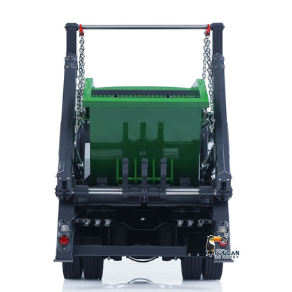 TOUCAN RC HOBBY LESU Z0068 1/14 Metal 4x4 Hydraulic Swing Arm Garbage Vehicle 3 Speed Transmission Lock Differential Axles for Backyard Fun
