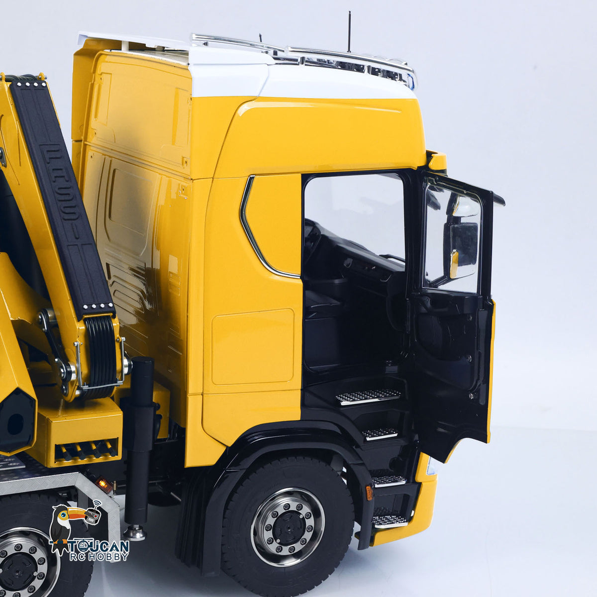 TOUCAN RC HOBBY LXY Metal 1/14 RC Hydraulic Dumper 770S 10x10 Full Dump Truck Crane Axle Lifting Car