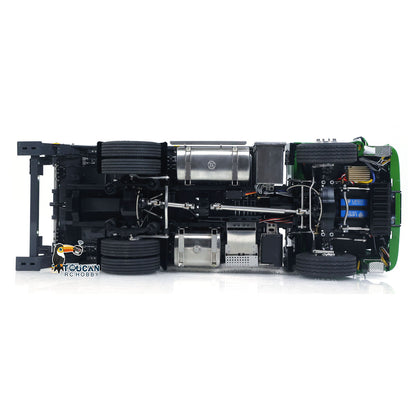 TOUCAN RC HOBBY LESU Z0068 1/14 Metal 4x4 Hydraulic Swing Arm Garbage Vehicle 3 Speed Transmission Lock Differential Axles for Backyard Fun