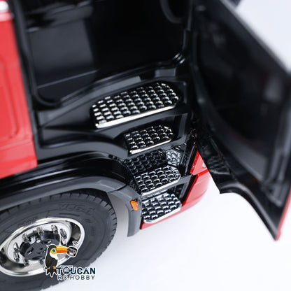 TOUCAN RC HOBBY LXY Metal Chassis Fifth Wheel 4X4 1/14 3Speed Radio Control Tractor Truck 770S Axle Locks Brushed ESC Motor Light System No Battery