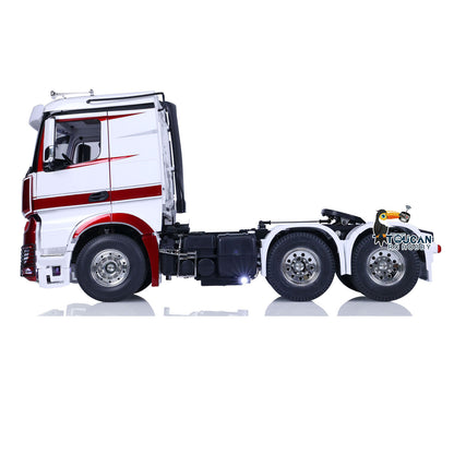 TOUCAN RC HOBBY HHRC Customized 1/14 6x4 RC Tractor Truck 3363 Remote Control Car Painted Assembled Model Lights Optional Versions