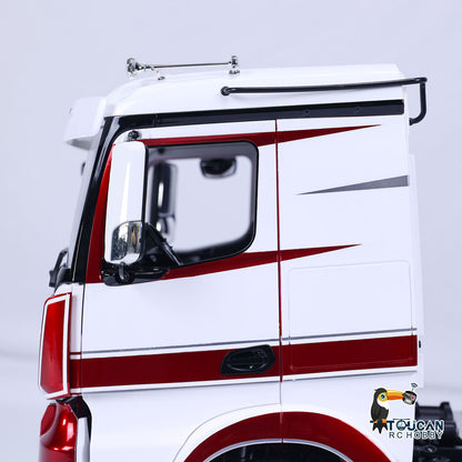 TOUCAN RC HOBBY HHRC Customized 1/14 6x4 RC Tractor Truck 3363 Remote Control Car Painted Assembled Model Lights Optional Versions