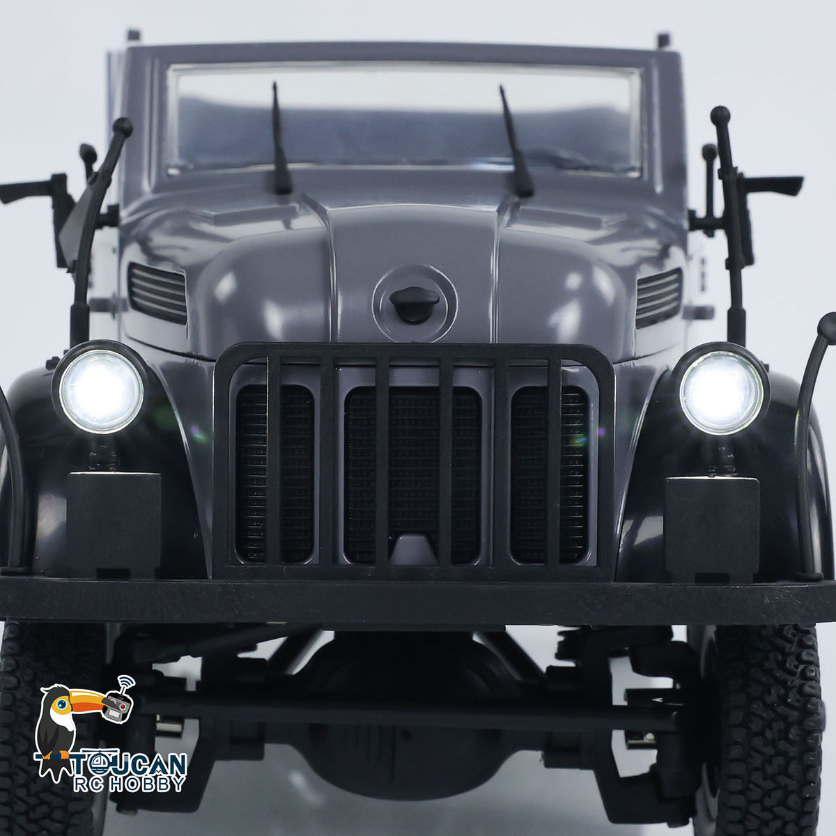 TOUCAN RC HOBBY 1/18 Heng Guan4-51 4x4 RC Command Vehicles 4WD Radio Control Off-road Car Model UPgraded Version Sound Light Smoke Unit ESC Servo Motor