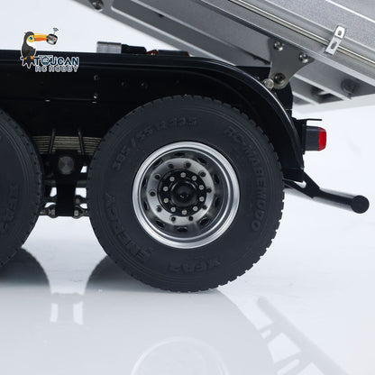 TOUCAN RC HOBBY MODO 6X6 Metal Chassis 3348 RC Hydraulic Dumper 1/14 Radio Controlled Tipper NO Lock Light Sound Radio Battery Construction Truck RTR
