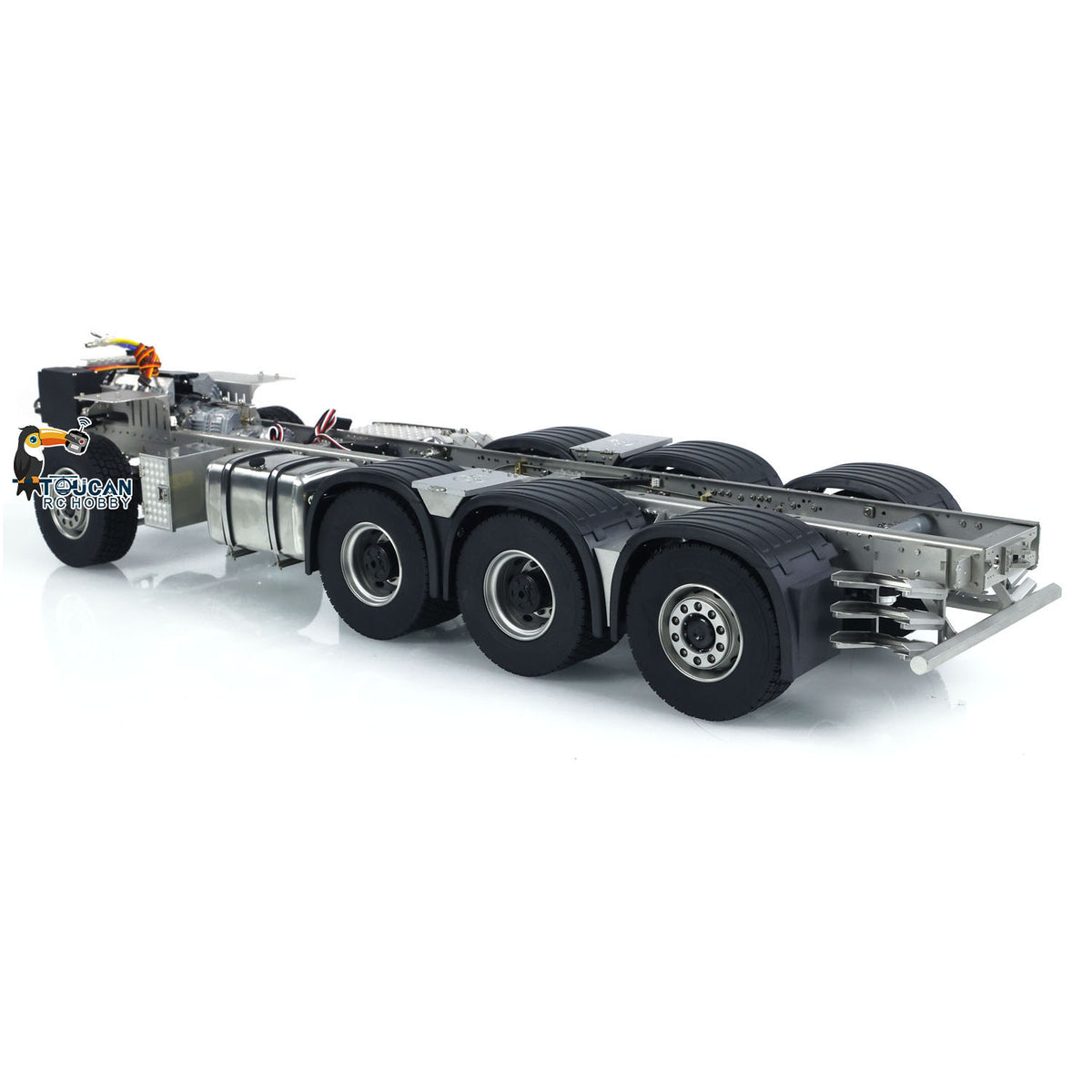 TOUCAN RC HOBBY ScaleClub 1/14 Metal 8x8 Chassis for 770S JX Model F1650 Crane RC Trucks Electric Cars Light Sound System 3-Speed Transmission DIY Model