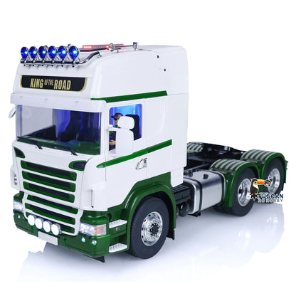 TOUCAN RC HOBBY LESU 1:14 DIY RC Tractor Truck for 6x6 Remote Control Cars Model