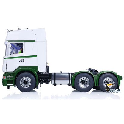 TOUCAN RC HOBBY LESU 1:14 DIY RC Tractor Truck for 6x6 Remote Control Cars Model
