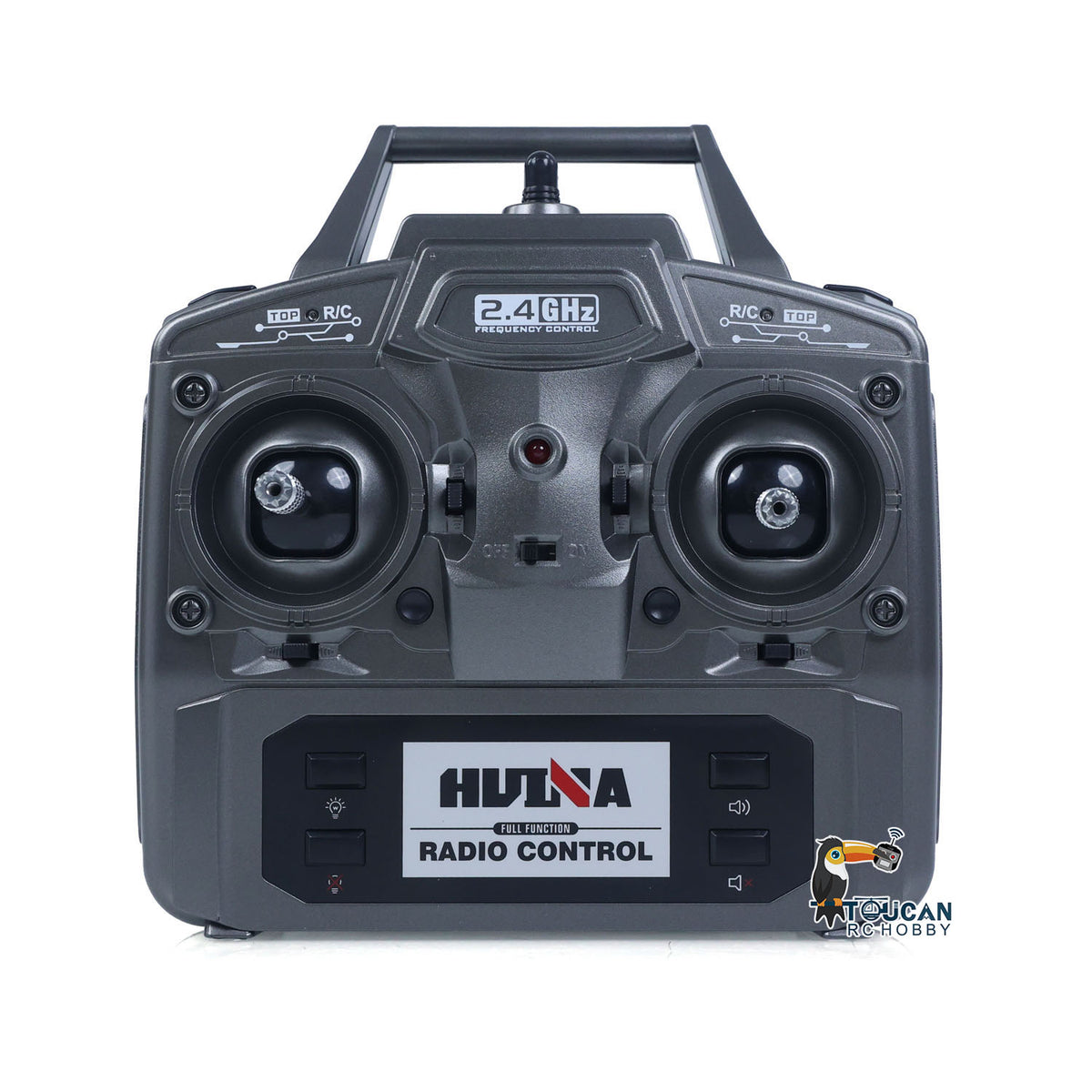 TOUCAN RC HOBBY HUINA 1/14 Remote Control Dump Truck 12CH RC Tipper Finished Model RTR Light Sound Effects Radio USB Charging Cable