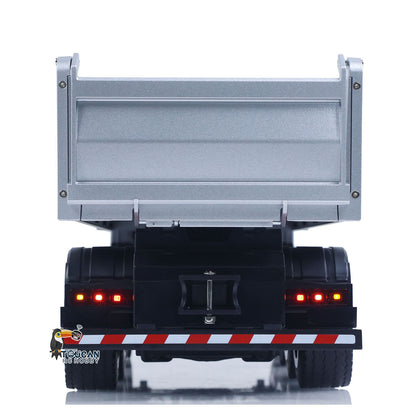 TOUCAN RC HOBBY HUINA 1/14 Remote Control Dump Truck 12CH RC Tipper Finished Model RTR Light Sound Effects Radio USB Charging Cable